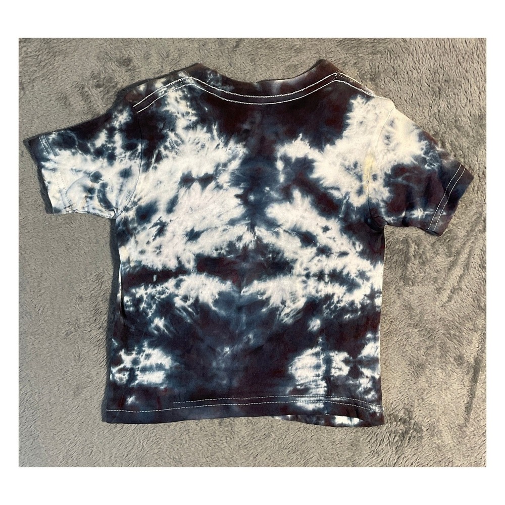 Fruit of the Loom Kids Tie-Dye Peace Sign T-Shirt Size S - Picture 6 of 6
